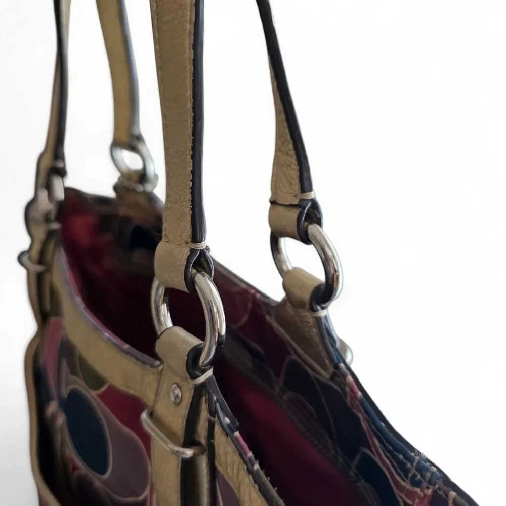 Coach Signature Gallery Scarf Print Tote 19819